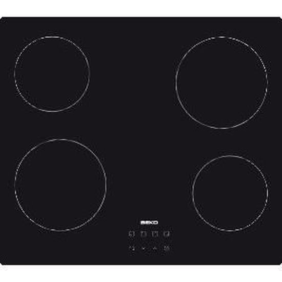 Beko Hic64400e Taque Vitro Ceramique Sans Cadre 4 Sensor Achat Vente Plaque Vitroceramique Cdiscount