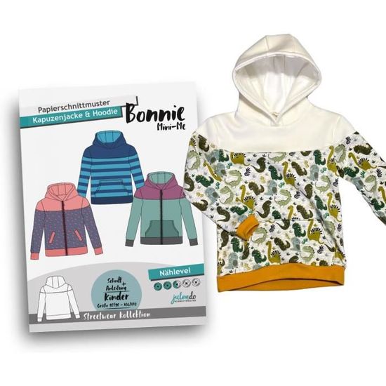 SoLu DAY8 Sweat Capuche Enfant Fille 5-14 Ans Mignon Imprimé