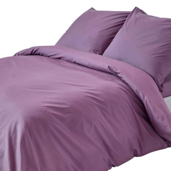 Parure De Lit Enfant Coton égyptien 200 Fils - Housse Couette 120x150cm + Taie 40x60cm - Gris