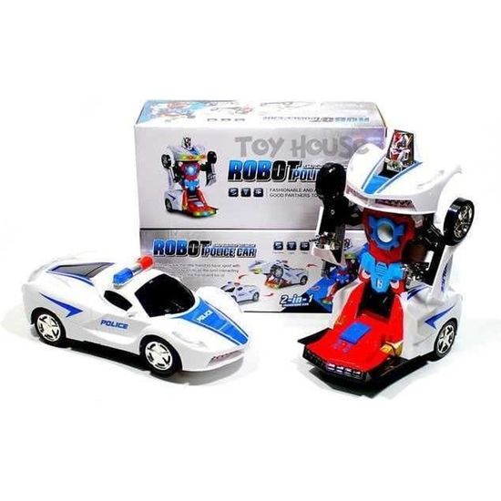 Transformers voiture de police 2025