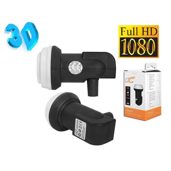 Convertisseur LNB Universel CABLEPELADO - Pour Antenne Parabolique DVB-S2 8K/4K Ultra HD