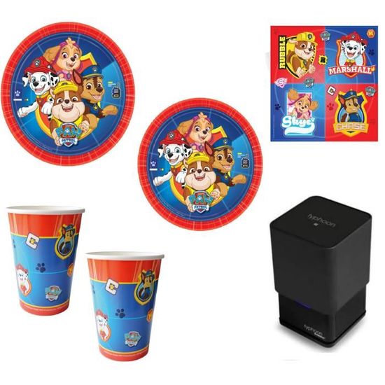 Mgs33 Kit Cde 5 Super Pat Patrouille Anniversaire Canine 8 Enfants 8 Assiettes 23 Ou 19 5 Cm 8 Gobelets Serviettes Achat Vente Kit De Decoration Soldes Sur Cdiscount Des Le Janvier Cdiscount