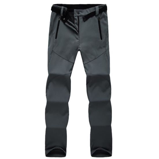 Pantalon de randonnée chaud déperlant femme, NH100 noir