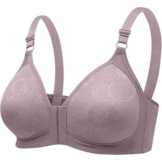 Soutien-Gorge Femme Confort Sans Armature - Grande Taille Push-Up Léger - Pour Sport, Yoga Et Quotidien - Multicolor