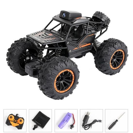 Voiture RC Tout-terrain VAYOTOY 4WD 36 Km/h – 2 Batteries 1200 MAh – 2,4 GHz – 1:18 – Adulte Et Enfant – Cadeau Idéal