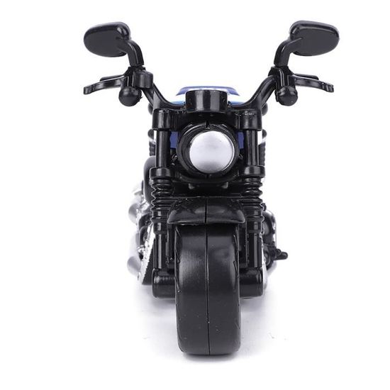 Mini Moto Jouet 1:18 En Alliage – Modèle Rétractable, Décoratif, Pour Enfants Et Collection