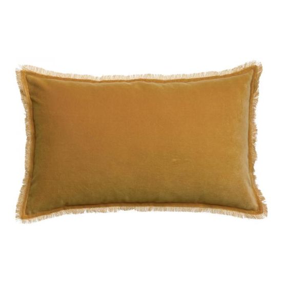 Coussin uni Fara Goyave 40 x 65