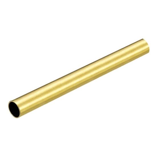 Tube Rond En Laiton De Précision - Diamètre Extérieur 50 Mm, épaisseur De Paroi 2,5 Mm, Longueur 500 Mm - Pour Bricolage, Modélisme, Décoration