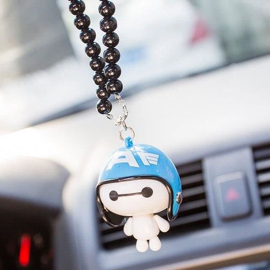 Pendentif Voiture Mignon - Groot Sur Balançoire - Décoration Rétroviseur Intérieur - Résine - Cadeau Marvel