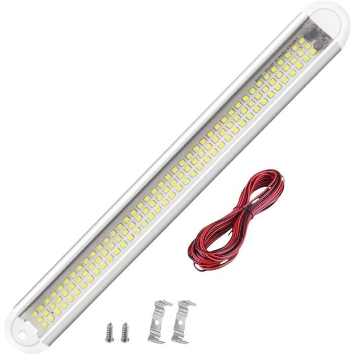 Kit LED 12V 120 LED - 40 Modules - Éclairage Intérieur Voiture, Camping-car, Bateau