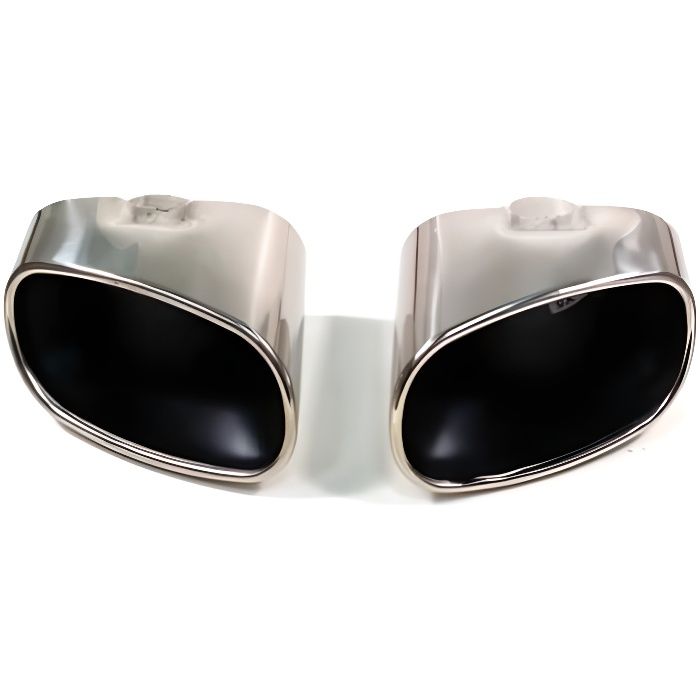 Acier Inoxydable Chromé Embout D'échappement pour BMW X5 E70 2007+