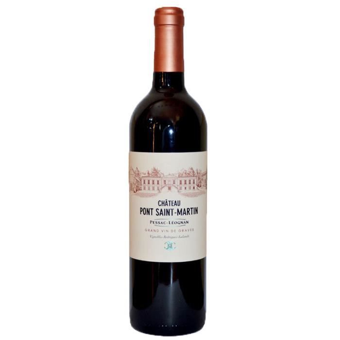 Château PONT SAINT-MARTIN MDC (récoltant) 2016 AOP PESSAC LEOGNAN (rouge) -Vin rouge de Bordeaux - 75cl