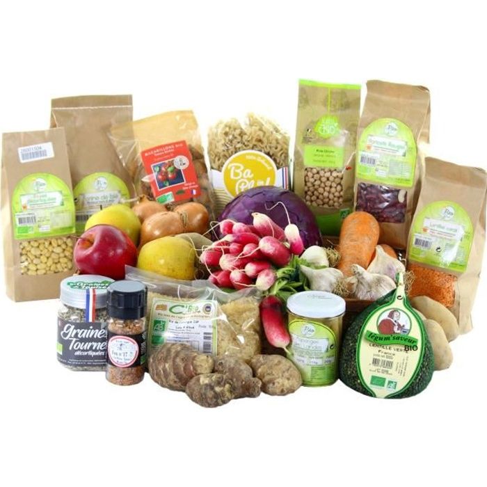 Panier de Légumes Bio de Saison - Spécial Famille - Origine France