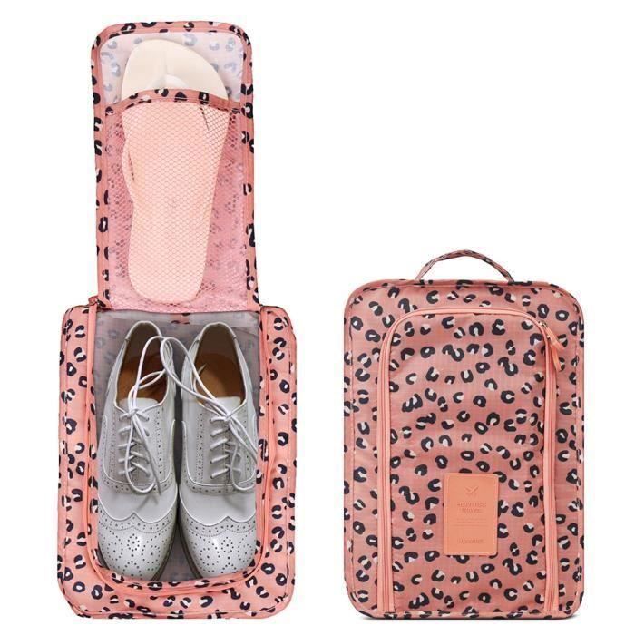 Boîte Rangement Chaussure Organisateur Lingeries Chaussures Sac de Protection Pochette d'emballage pour Voyages bes6498