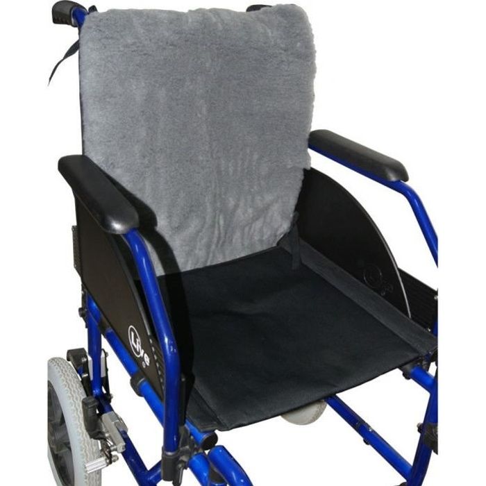 Protecteur de Dossier anti-escarres pour Fauteuil Roulant, Ubio, Suapel, Gris