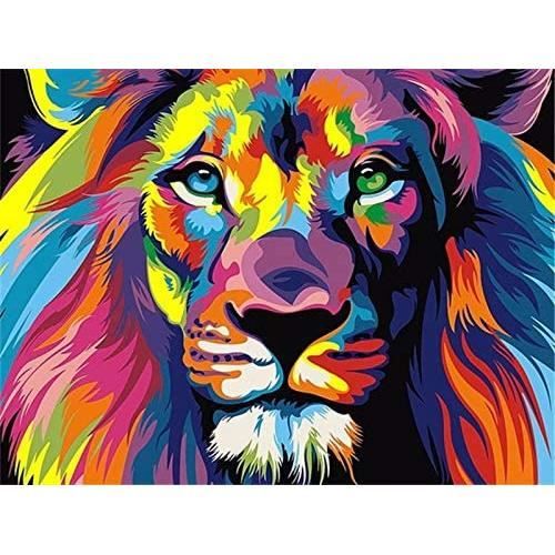 SUPPORT - TOILE A BRODER DIY 5D Diamant Peinture Point De Croix Broderie Diamond Painting Kits Perle Diamant a Coller,Tableau 11