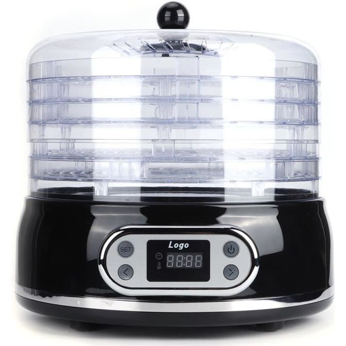 Déshydrateur de Nourriture Séchoir à Air de Légumes et Fruits Déshydratation des Petits Aliments pour Ménage(Prise UE 220V )-FAS