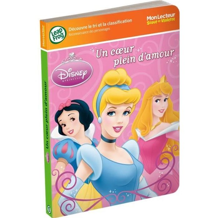 PRINCESSE DISNEY Mon Lecteur Scout et Violette