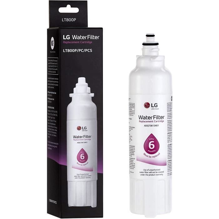 LG Filtre à Eau LT800P / ADQ73613401 pour réfrigérateur