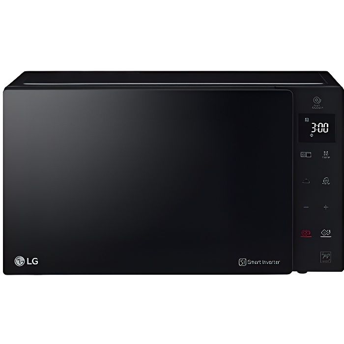 LG MH6535GDS Four à micro-ondes Grill Smart Inverter, micro-ondes 1000 W, Grill 900 W et 25 L de Capacité, couleu Solar Serie
