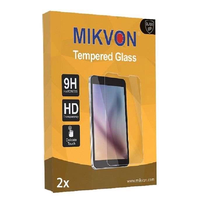 2x Mikvon souple Tempered Glass 9H pour Vtech Storio 2 film de protection d'écran - Emballage d'origine et accessoires