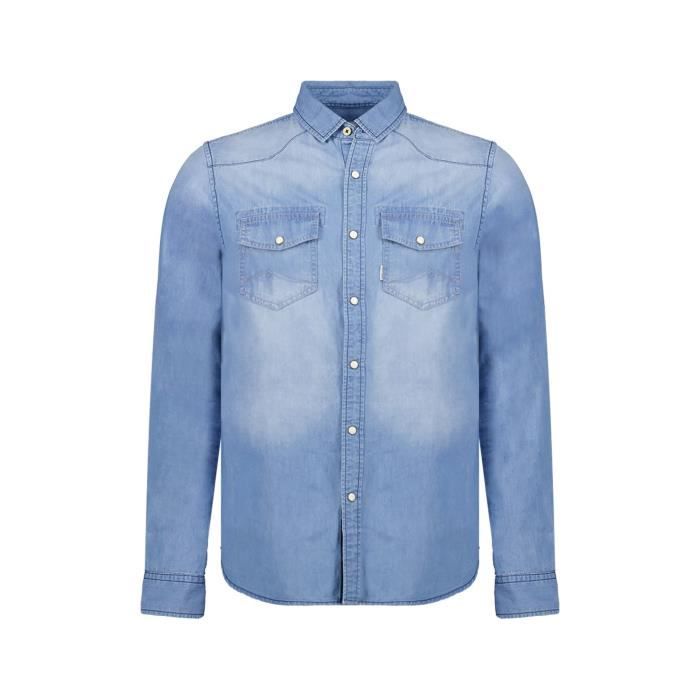 DEELUXE Chemise en jean CAMBRIA Stone Blue