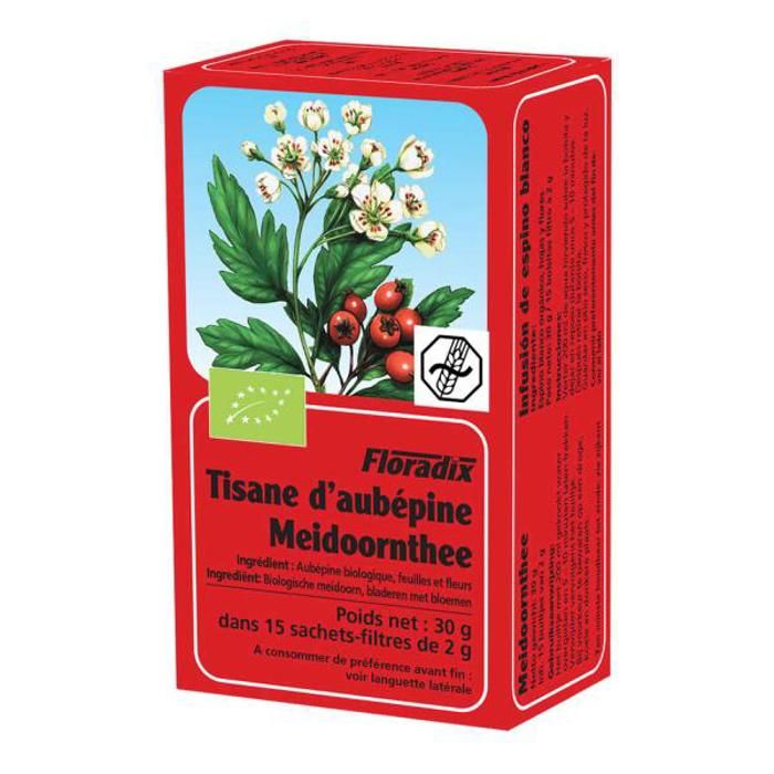 Tisane Aubépine Bio - 15 sachets
