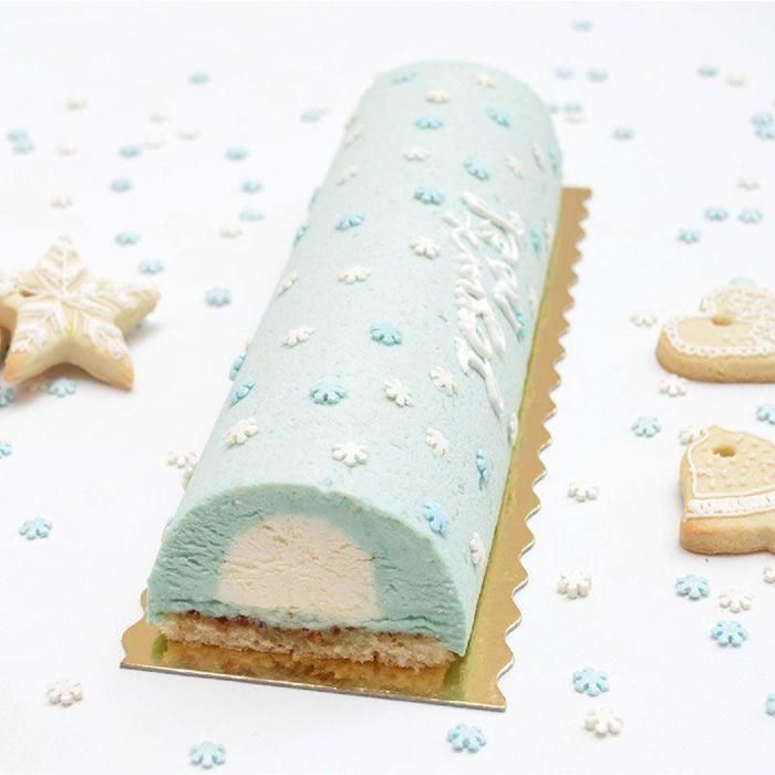 Décors sucrés flocons nacrés