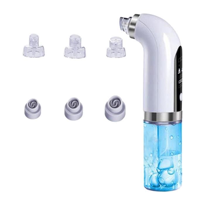 Petite Bulle éLectrique de Nettoyage Du Visage Aspirateur Points Noirs Dissolvant D'Acné RéTréCir les Pores Hydratant Visage Soins