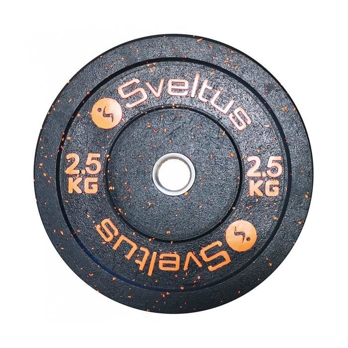 SVELTUS - Disque olympique bumper 2,5 kg x1