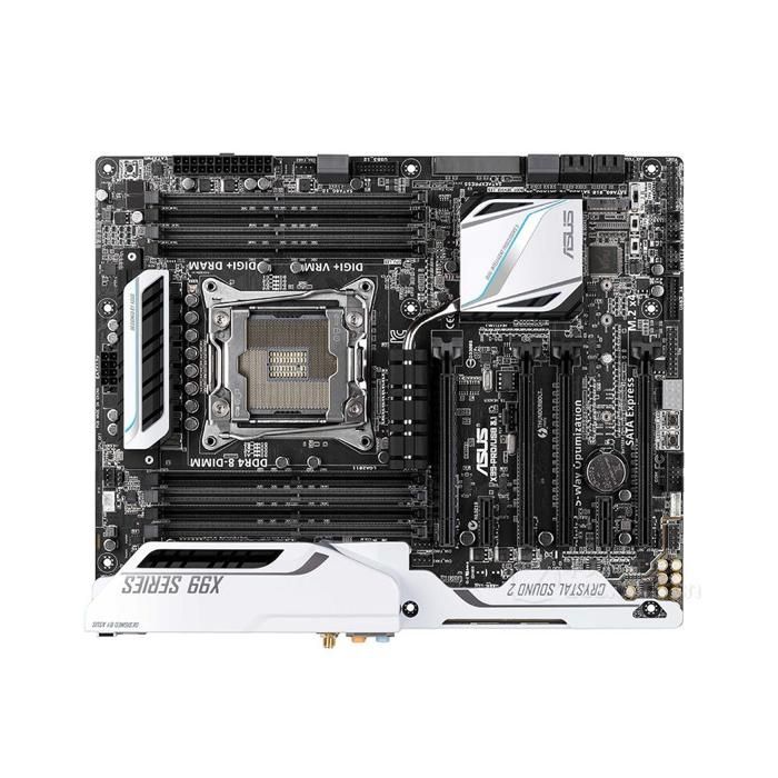 Carte mère ASUS X99-PRO/USB3.1 Intel X99 LGA 2011-V3 8xDDR4 64GB ATX - Asus