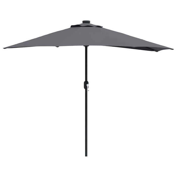 vidaXL Parasol de jardin 294 x 150 x 224 cm tissu - vue 6