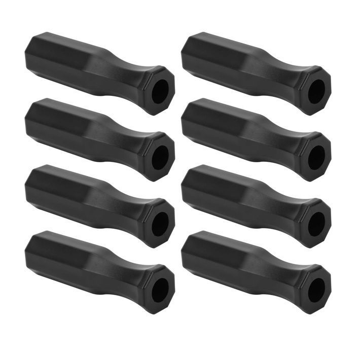 Lot de 8 poignées octogonales en plastique, qui peuvent remplacer les accessoires de baby-foot standard - Poignée de baby-foot de rechange en intérieur Lot de 8 poignées octogonales en plastique, qui peuvent remplacer les accessoires de baby-foot standard - Poignée de baby-foot de rechange en intérieur