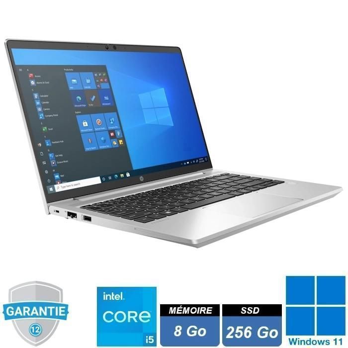 PC portable - HP - Probook 640 G8 - 14 FHD - i5-1135G7 - RAM 8 Go - SSD 256Go - Win 11 Pro - Hewlett packard