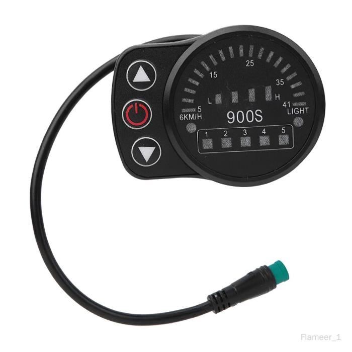 Coupteur d'affichage LCD Scooter Electric Scooter 24V 36V 48V Panneau