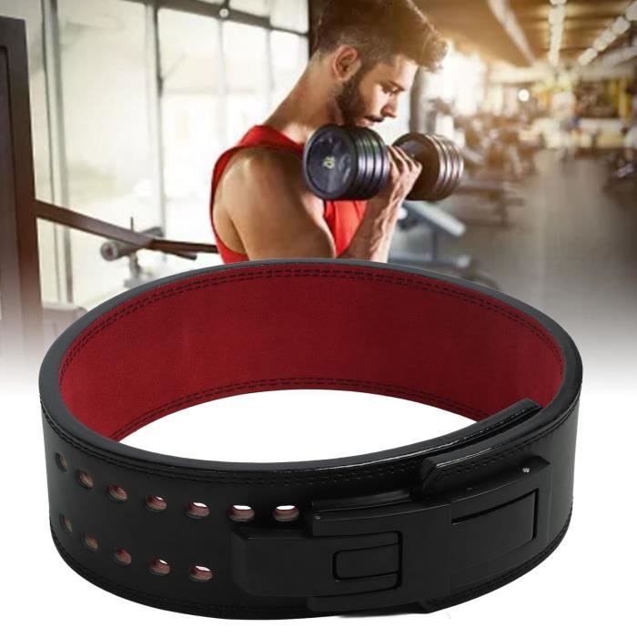 Ceinture De Levage En Cuir ATYHAO Taille R glable Pour Halt rophilie 
