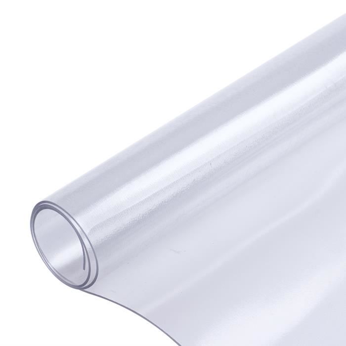 Hzy Sous Chaise Tapis Pvc Protection Parquets Sol Table Transparent 1 X 1 Cm 1 5 Mm D Epaisseur Cdiscount Maison