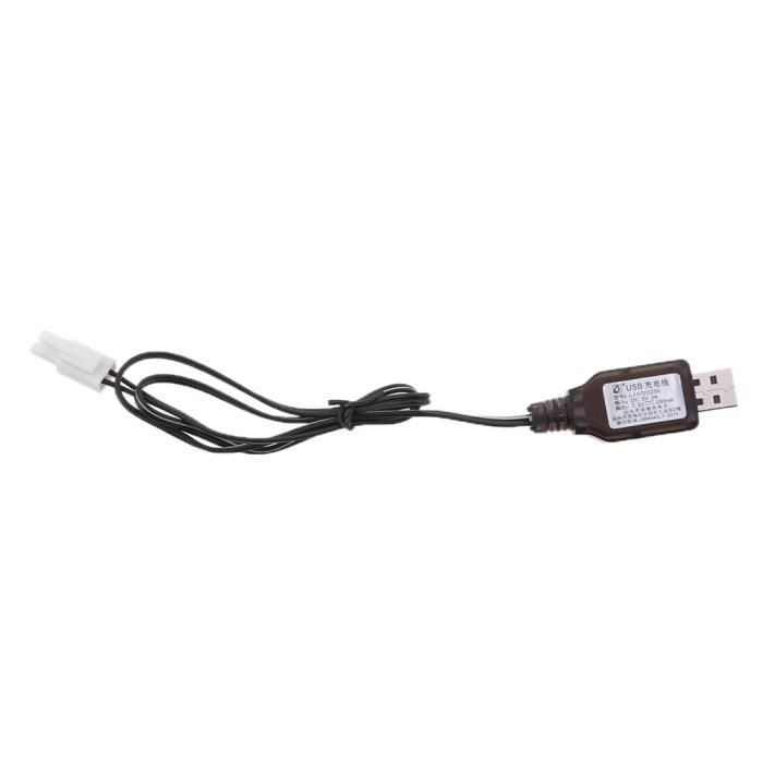 Premium 7 2v Usb A El 2p Femelle Connecteurs Connecteurs Batterie Adaptateur Chargeur Cable Pour Rc Avion Drone Achat Vente Cable Prise Cdiscount