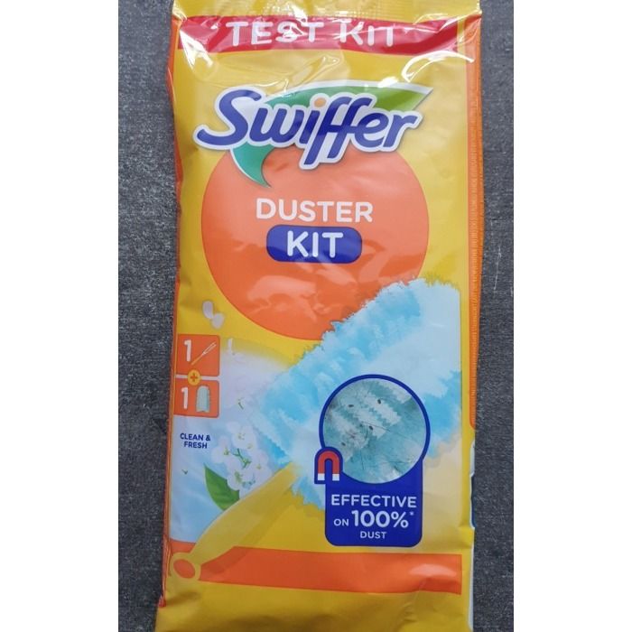 SWIFFER kit de démarrage 1 manche + 1 recharge magnétique anti-poussière