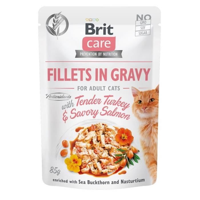 ALIMENTS HUMIDES POUR CHATS VAFO PRAHA S.R.O. BRIT PREND SOIN KOT SASZ