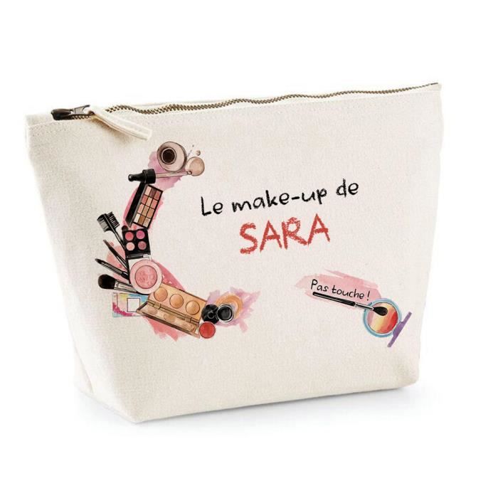 Trousse Sara - mon make-up  Pochette à maquillage, accessoires de beauté  et coiffure - Cdiscount Bagagerie - Maroquinerie