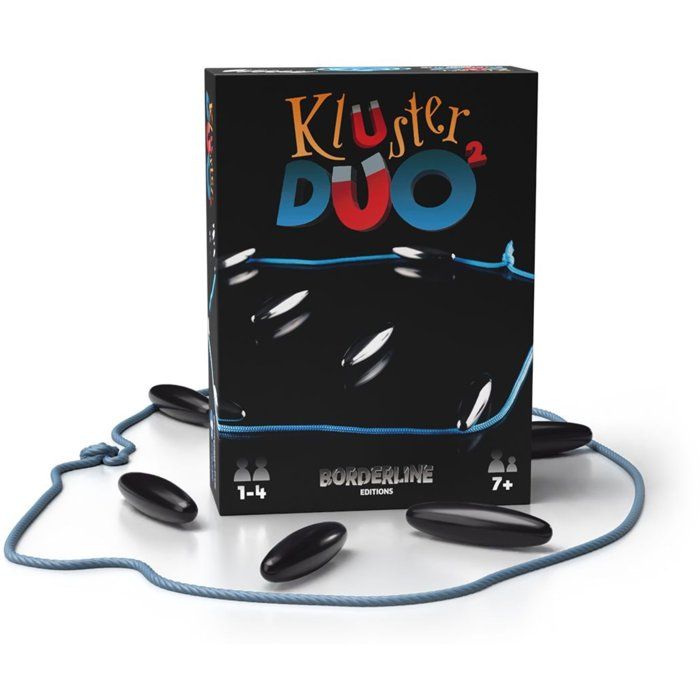 Jeu de société BORDERLINE EDITIONS Kluster Duo Aimants et stratégie Dès