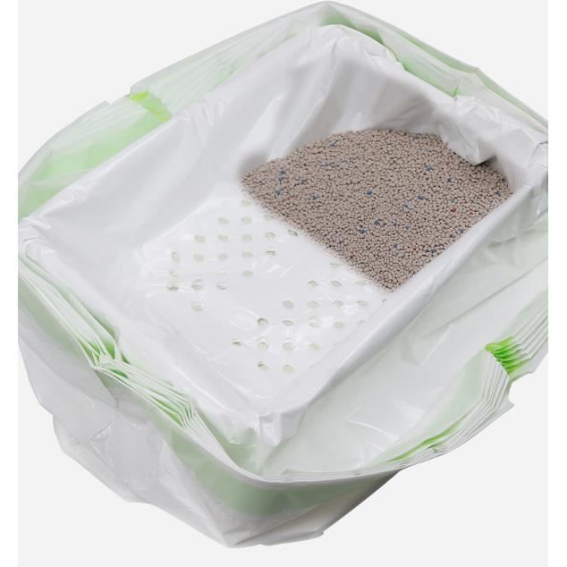 Sac A Litiere Pour Chat Sac Poubelle Pour Animaux De Compagnie Pour Chat Sac Avec Les Trous Pour Nettoyage Litiere Pour Chat S Cdiscount Animalerie