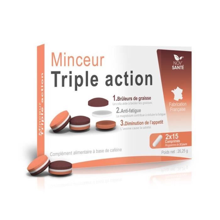 Nov Sante Formule Minceur Triple Action Achat Vente Complements Alimentaires Silhouette Formule Minceur Triple Acti Cdiscount