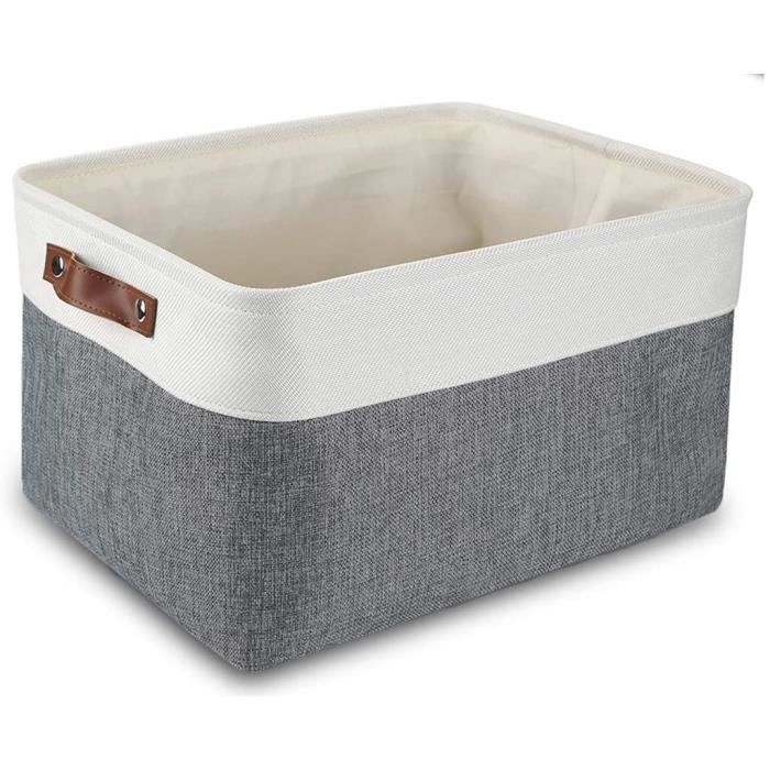 Mangata Ensemble De Boîte De Rangement En Tissu Extra Largepanier De