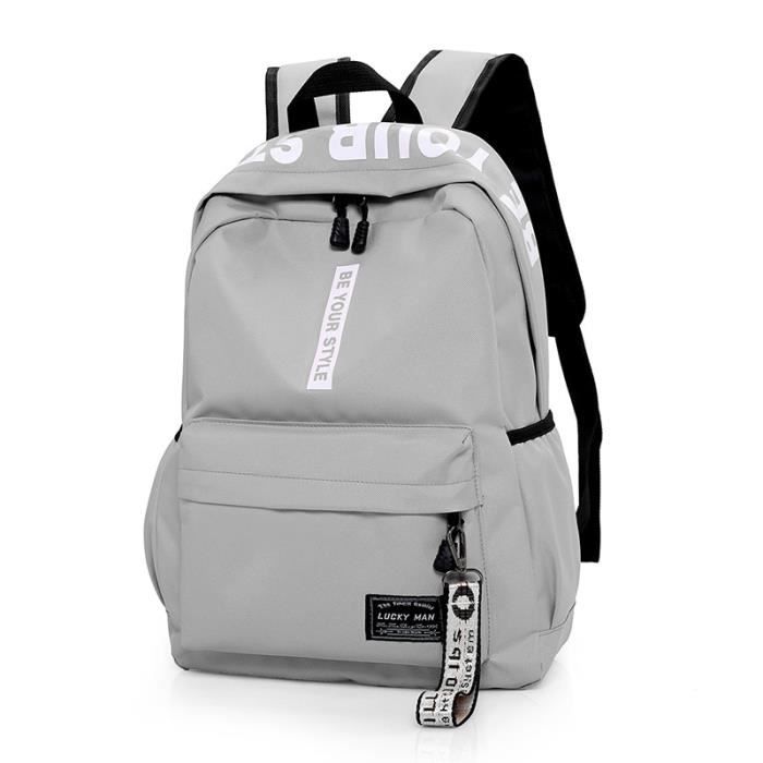 Teenagers School Bag Men Women Backpack Laptop Backpack Boys Girls School Backpacks Shoulder Bag Mochila Cdiscount Bagagerie Maroquinerie