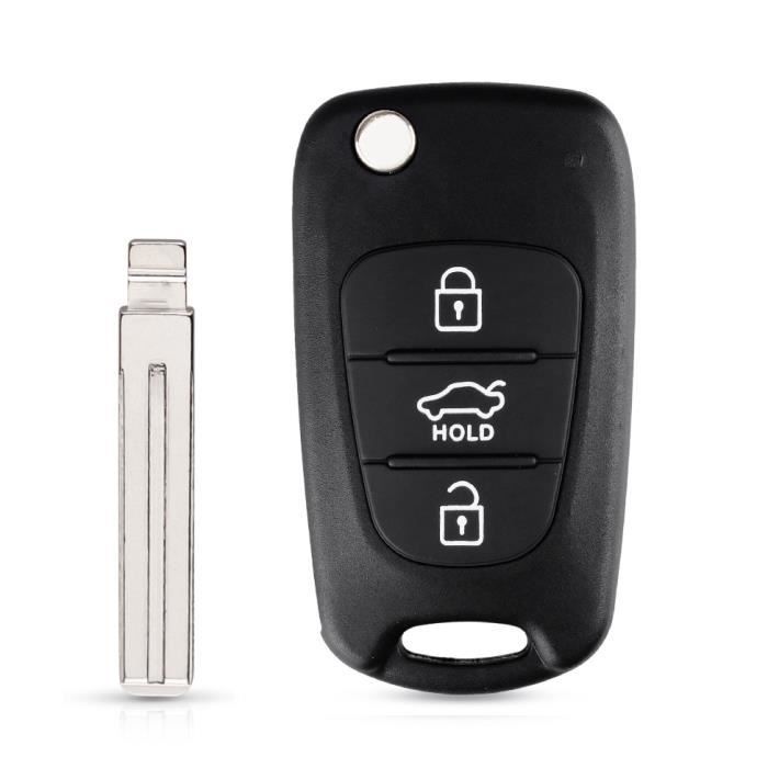 Coque Clé Pliante Pour DAF 106 CF Euro 6 XG/XF – Alliage Zinc + Silicone – Porte-clés Inclus - 4