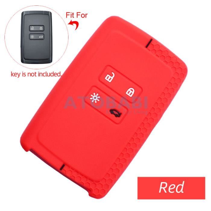 Etui housse Renault 2 Boutons - ROUGE