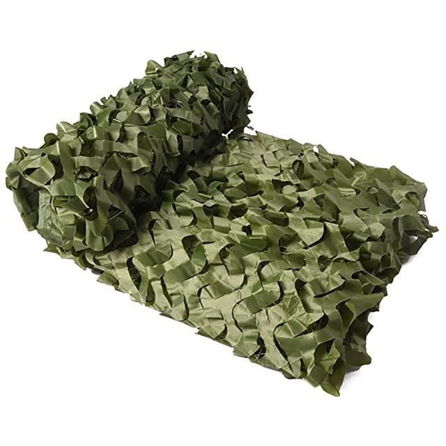 Filet De Camouflage Armée 3x5 M, Robuste Et Silencieux, Polyester, Pour Chasse Ou Extérieur