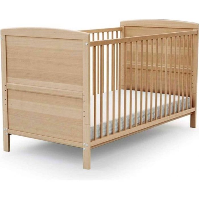 Lit bébé évolutif 70x140 SPARTE : le lit bébé en bois haut de gamme
